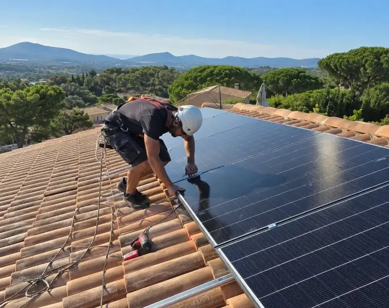 Installateur panneaux solaires Saint-Nicolas-de-Macherin — pose photovoltaïque sur toiture